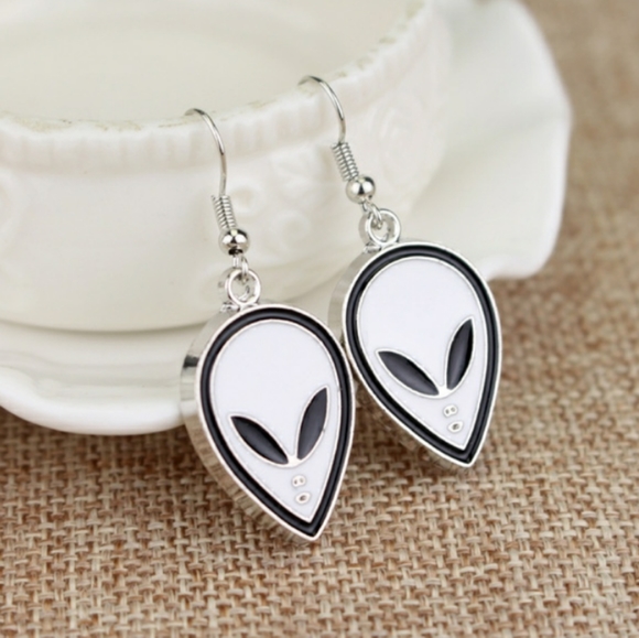 Glow Alien Earrings